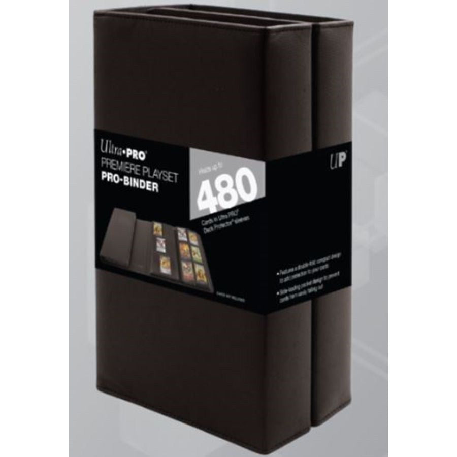 Ultra Pro Black Premiere Playset Pro-Binder | Odin's Place