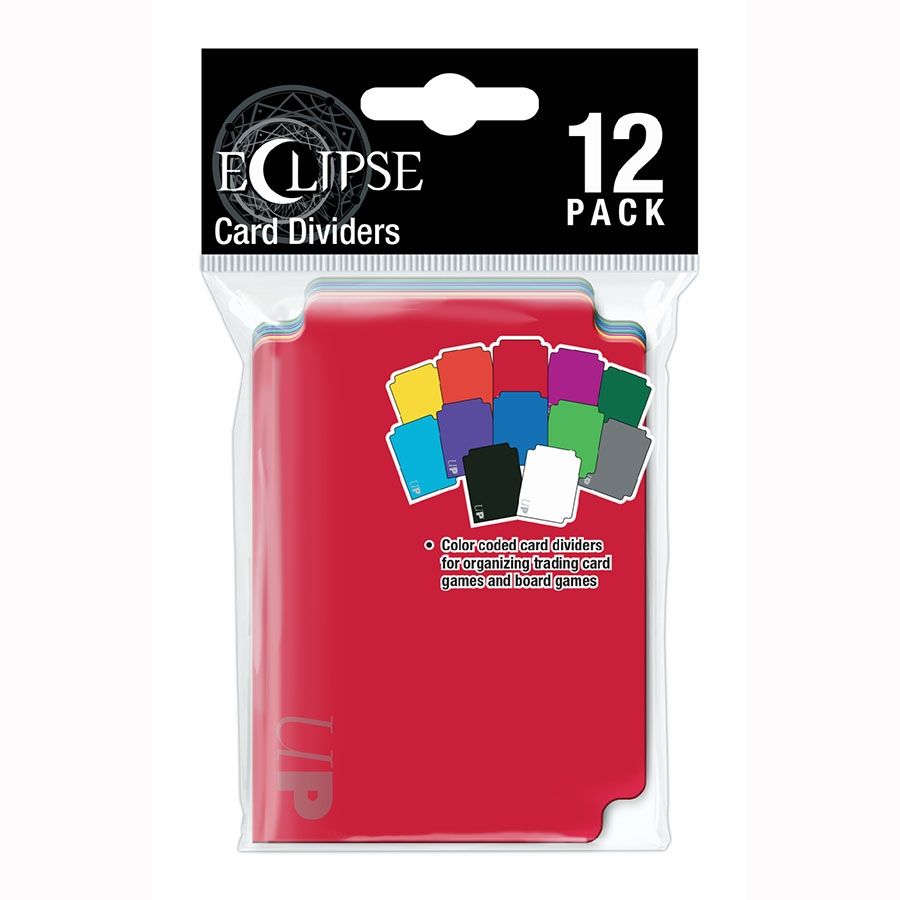 Ultra Pro Eclipse Card Dividers 12-Pack Multi-Colored | Odin's Place
