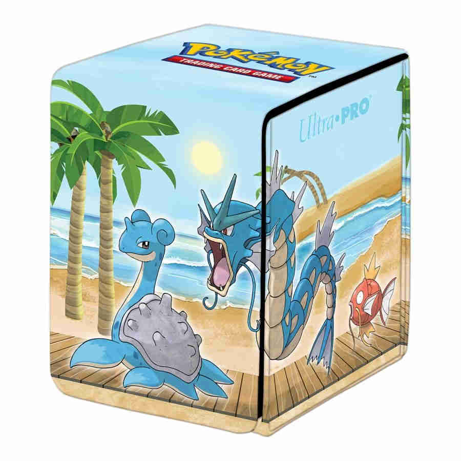 Ultra Pro Pokemon Seaside Alcove Flip Deck Box | Odin's Place