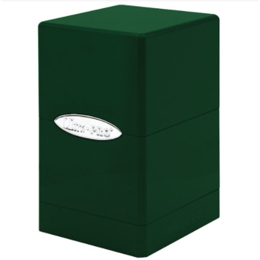 Ultra Pro Satin Tower: High-Gloss Emerald | Odin's Place