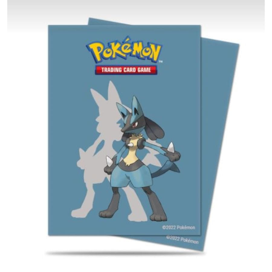 Ultra Pro Pokemon Lucario Sleeves 65 count | Odin's Place