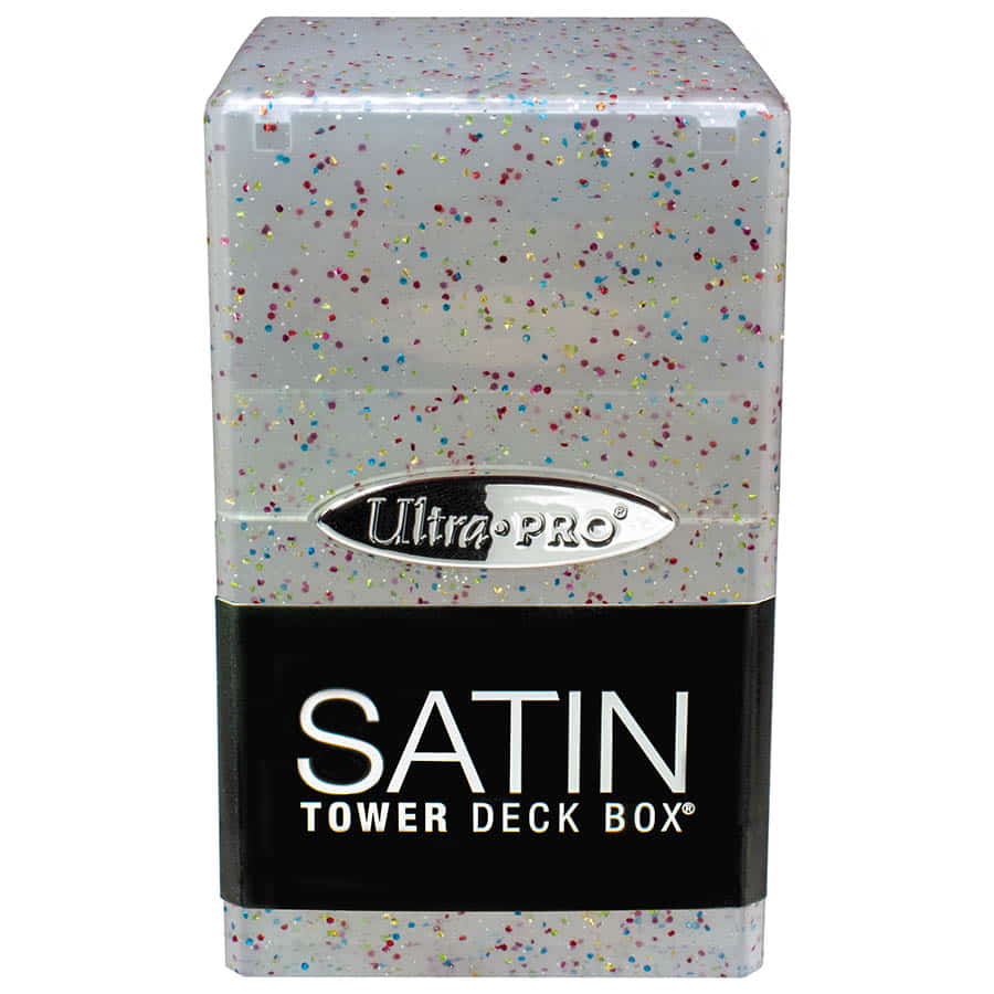 Ultra Pro Satin Tower: Glitter Clear | Odin's Place