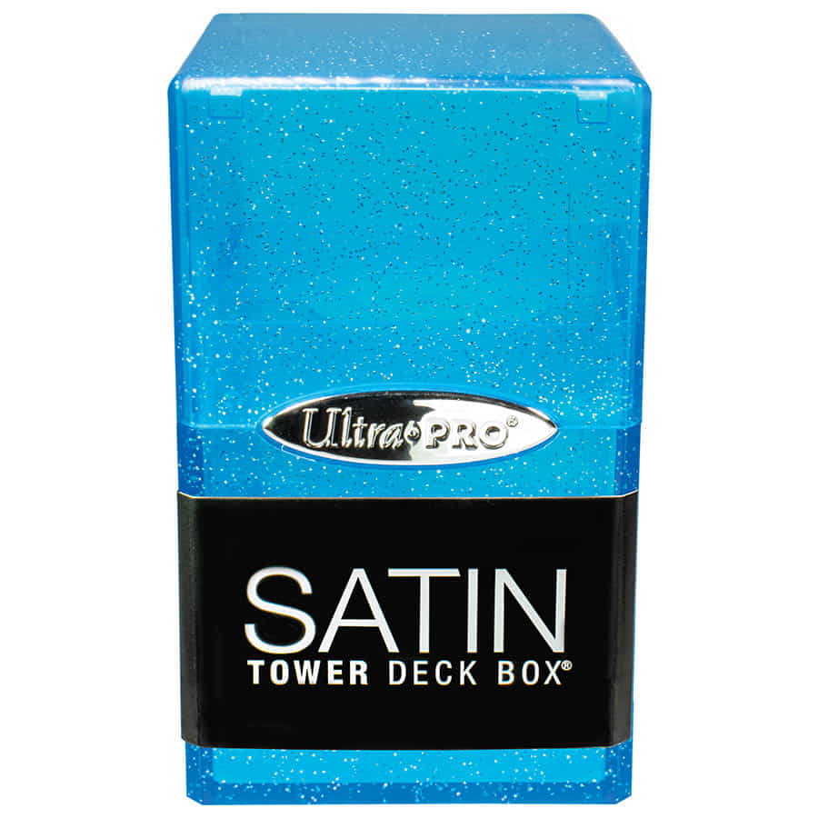 Ultra Pro Satin Tower: Glitter Blue | Odin's Place