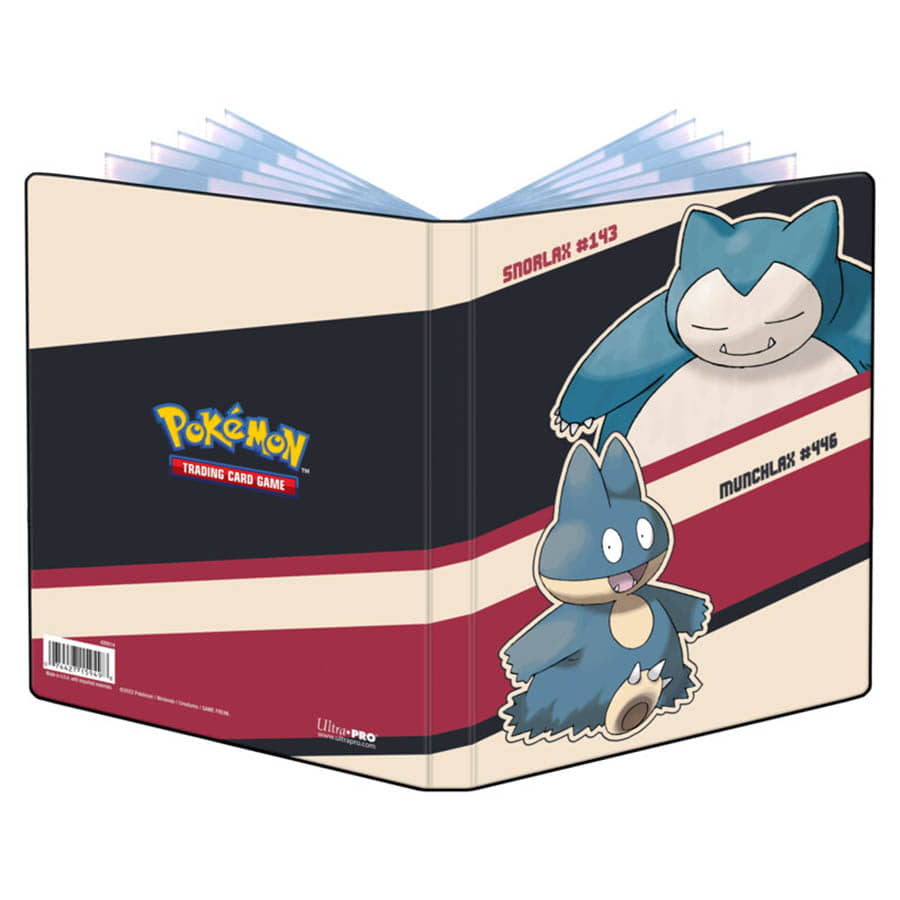 Ultra Pro Pokemon Snorlax/Munchlax 4-Pocket Binder | Odin's Place