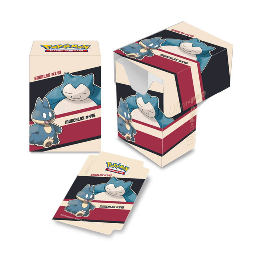 Ultra Pro Pokemon Snorlax and Munchlax Deck Box | Odin's Place