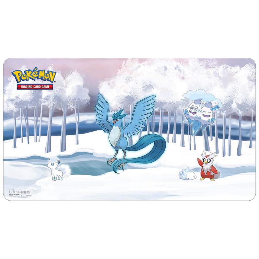 Ultra Pro Pokemon Frosted Forest Playmat | Odin's Place