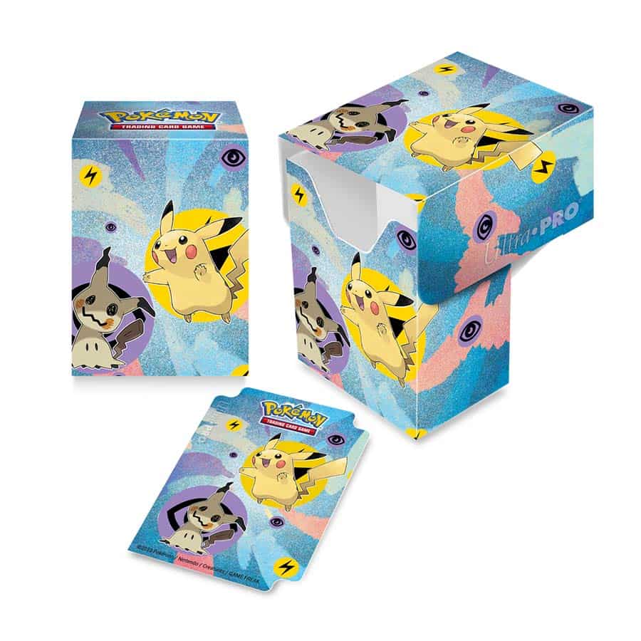 Ultra Pro: Pokemon Deck Box - Pikachu and Mimikyu | Odin's Place