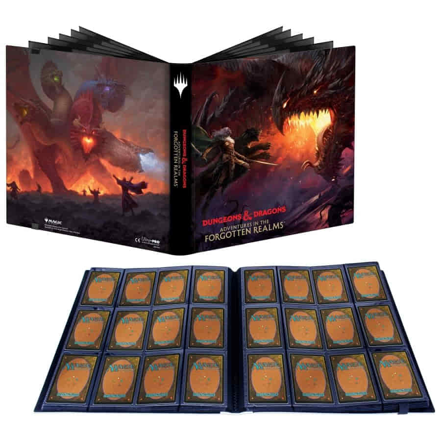 Ultra Pro MTG Adventures in the Forgotten Realms 12 Pocket Pro Binder | Odin's Place