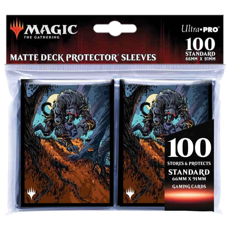 Ultra Pro: Magic the Gathering: Innistrad Midnight Hunt Deck protectors V1 (100CT) | Odin's Place