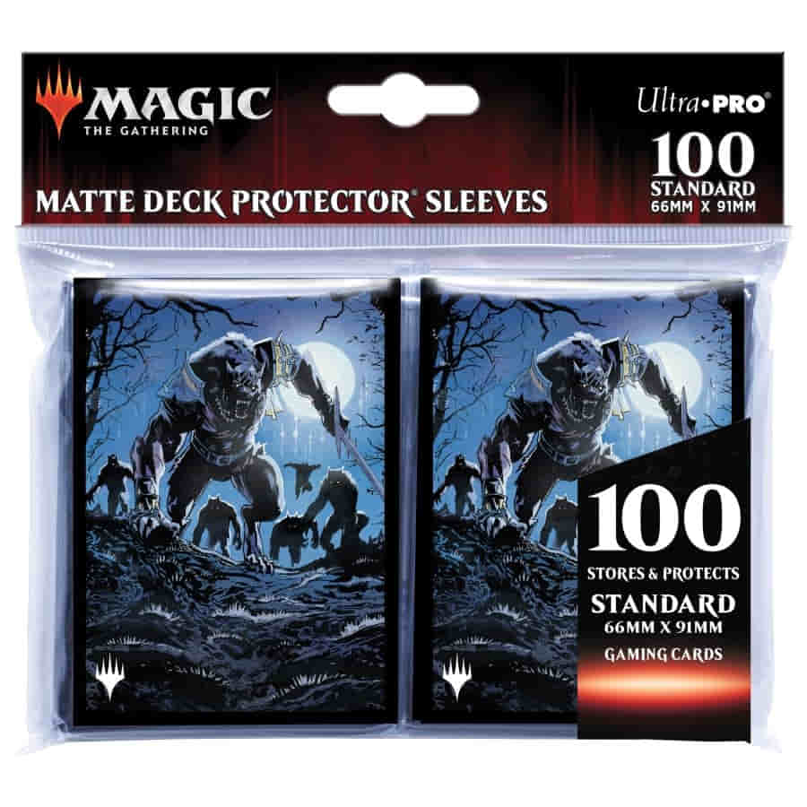 Ultra Pro: Magic the Gathering: Innistrad Midnight Hunt Deck protectors V5 (100CT) | Odin's Place
