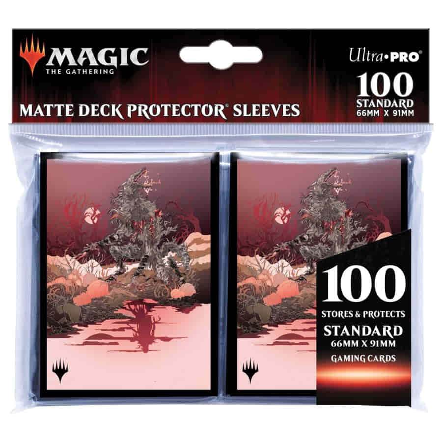 Ultra Pro: Magic the Gathering: Innistrad Midnight Hunt Deck protectors VX (100CT) | Odin's Place