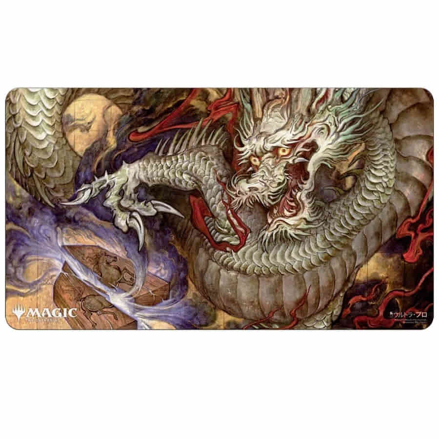 Ultra Pro MTG Playmat Japanese Art Divine Gambit | Odin's Place