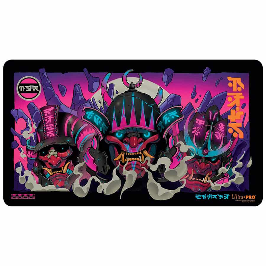 Ultra Pro Kamigawa Black Stitched Playmat | Odin's Place