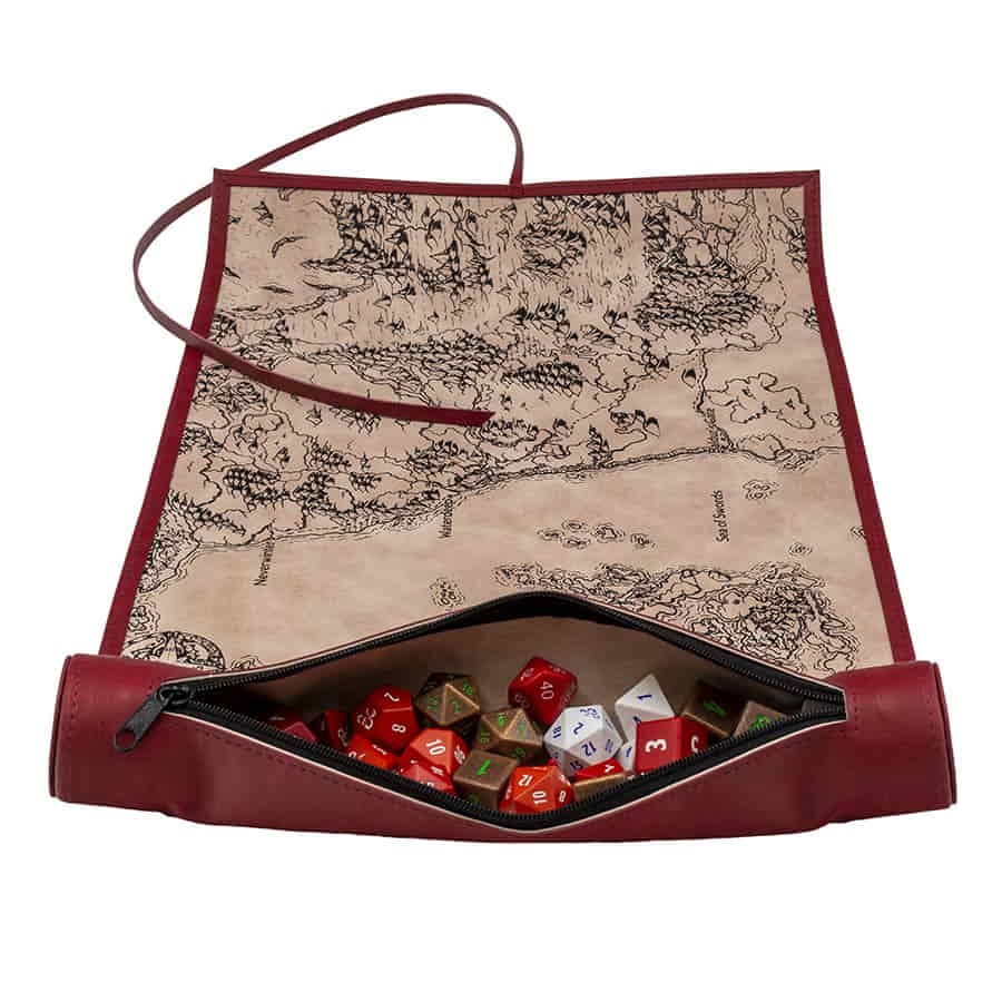 Ultra Pro D&D Sword Coast Map Dice Scroll | Odin's Place