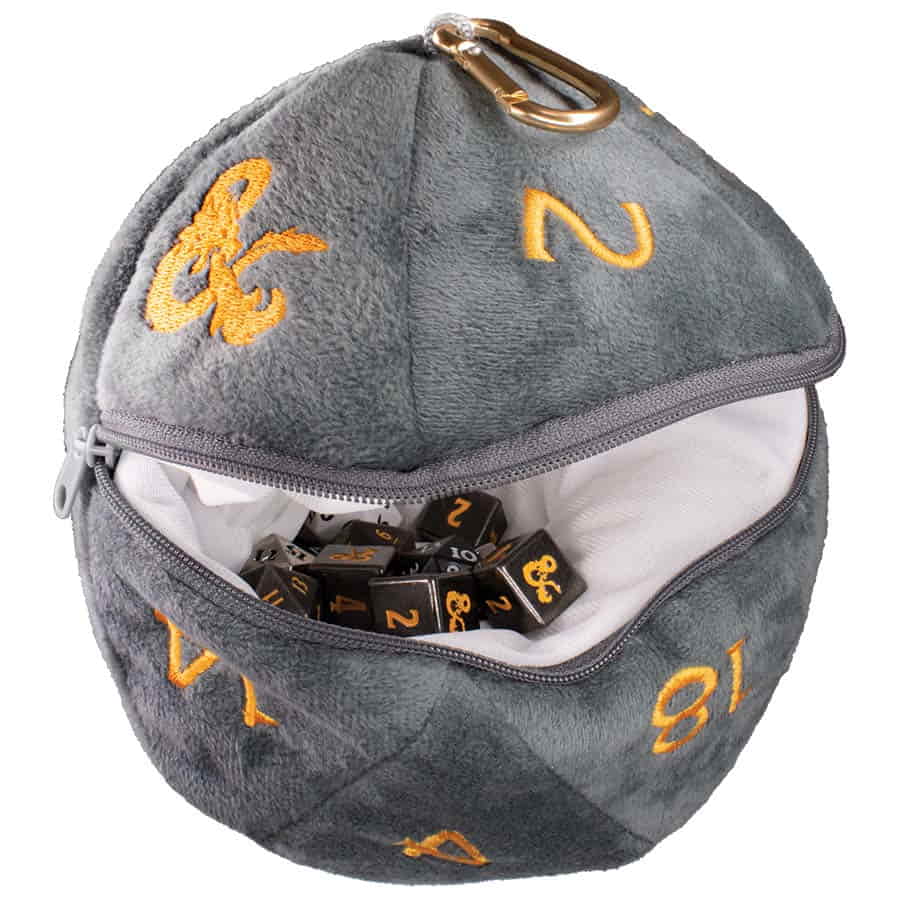 Ultra Pro Plush D&D Ampersand D20 Dice Bag : Realmspace | Odin's Place