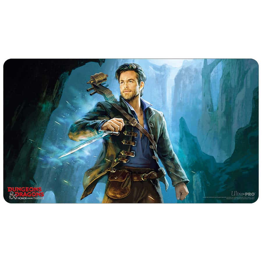 Dungeons and Dragons: Honor Among Thieves Playmat - Chris Pine | Odin's Place