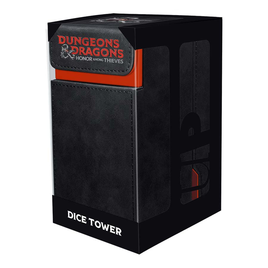ULTRA PRO: Dungeons and Dragons: Honor Among Thieves: Printed Leatherette Dice Tower | Odin's Place