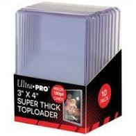 Ultra Pro Toploader - 3X4 120pt Super Thick (10 ct) | Odin's Place