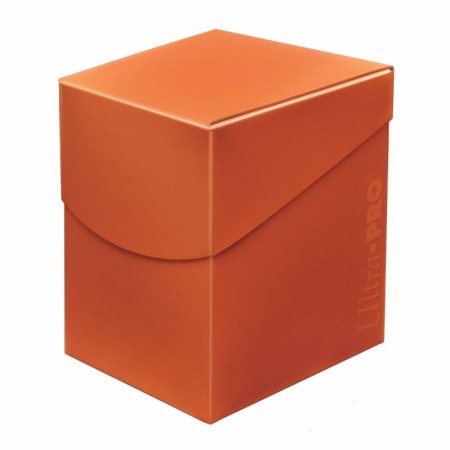 Ultra Pro Eclipse Pro 100 Orange Deck Box | Odin's Place