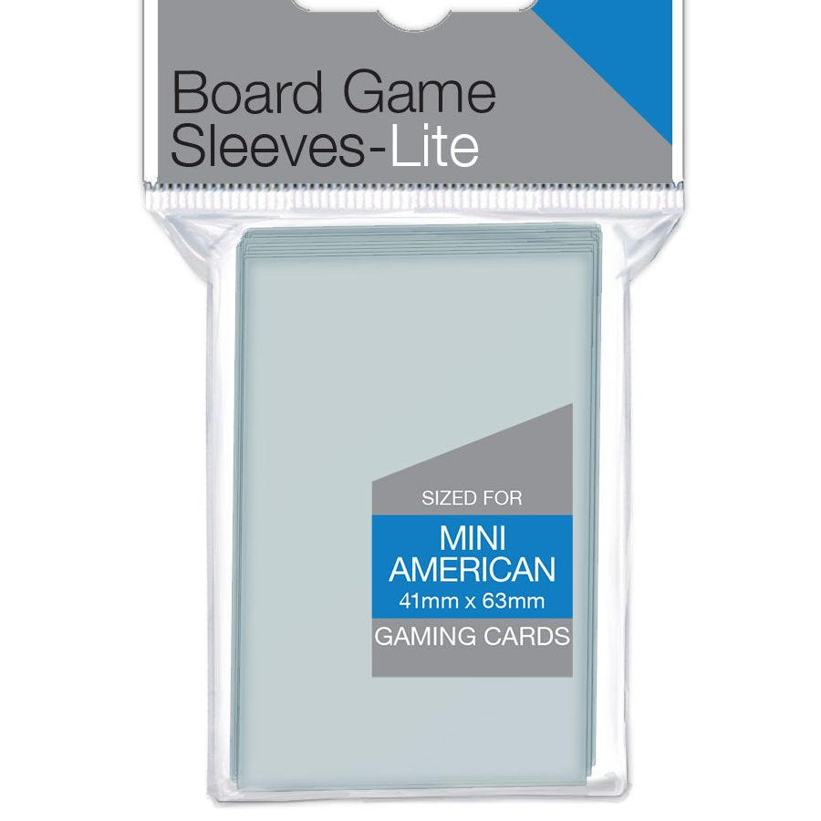 Ultra Pro Board Game Sleeves - Lite Mini American 41x63mm | Odin's Place
