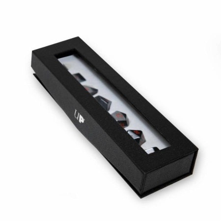 ULTRA PRO: GEMSTONE DICE - HEMATITE - POLYHEDRAL SET OF 7 | Odin's Place
