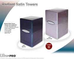 Ultra Pro Satin Tower Radiant Night Sky Deck Box | Odin's Place