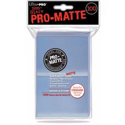Ultra Pro Pro Matte Sleeves Clear Standard 100Ct | Odin's Place