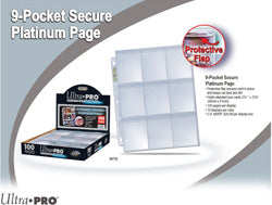 Ultra Pro 9=Pocket Secure Platinum Pages | Odin's Place