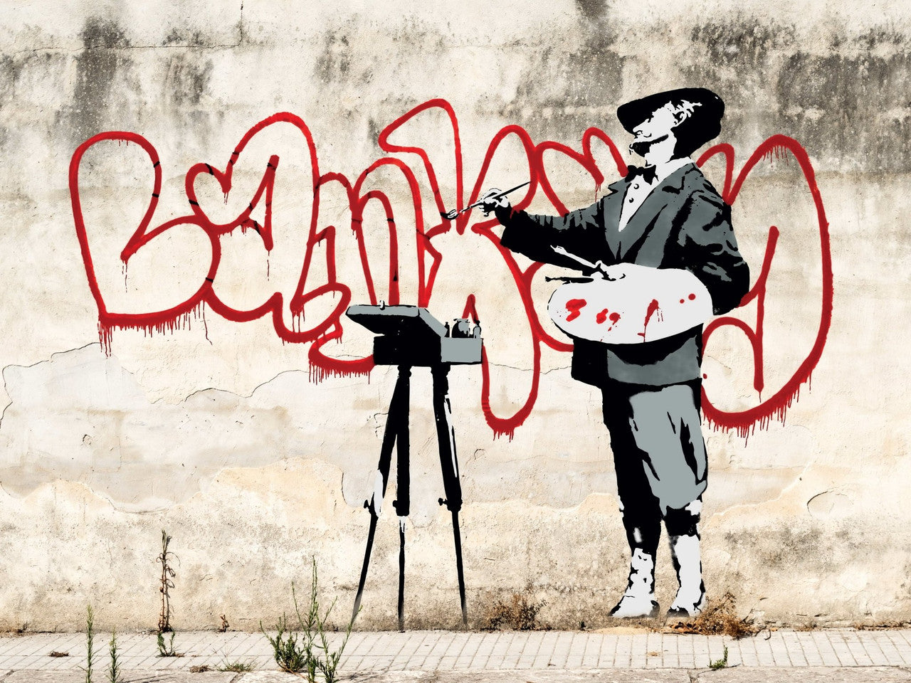 CL Jigsaw Puzzle: Banksy Painter | Odin's Place