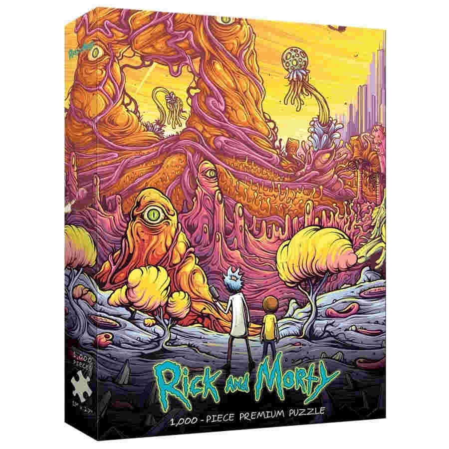 PUZZLE: RICK AND MORTY: INTO THE RICKVERSE (1,000 PIECES) | Odin's Place