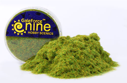 Gale Force 9 Miniatures Tools: Hobby Round Green Static Grass | Odin's Place