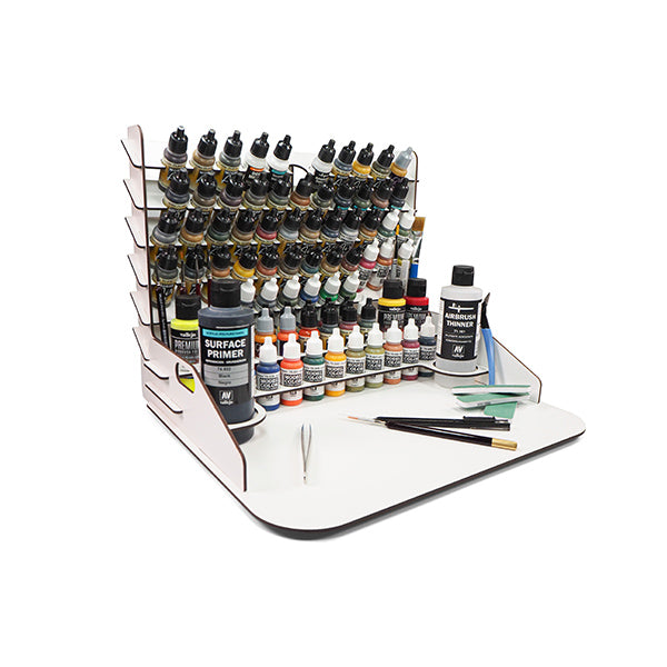 Vallejo Paint Display and Work Station with Vertical Storage 40x30cm | Odin's Place