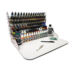 Vallejo Paint Display and Work Station with Vertical Storage 50x37 cm | Odin's Place