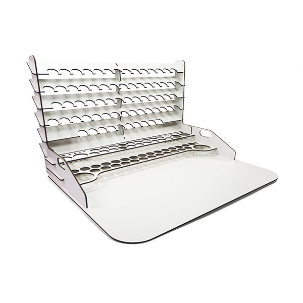 Vallejo Paint Display and Work Station with Vertical Storage 50x37 cm | Odin's Place