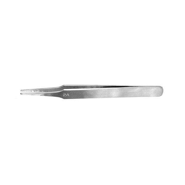 Vallejo Flat Rounded Stainless Steel Tweezers | Odin's Place