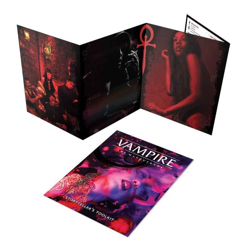 Vampire the Masquerade 5E: Storyteller Screen and Toolkit | Odin's Place