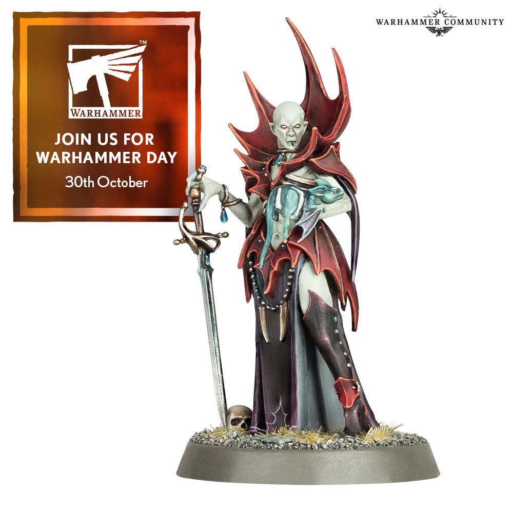Warhammer Age of Sigmar: Soulblight Gravelords Anasta Malkorion Vampire Lord | Odin's Place