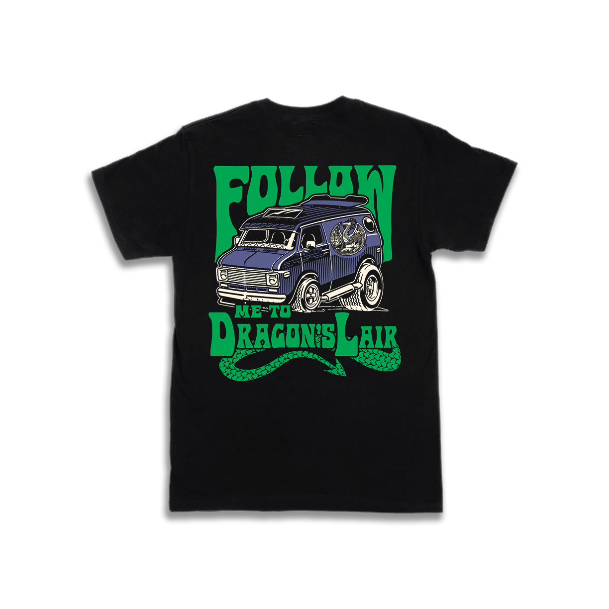 Follow Me to Dragon's Lair Van T-Shirt | Odin's Place