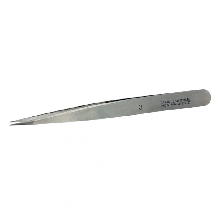Vallejo #3 Stainless Steel Tweezers | Odin's Place