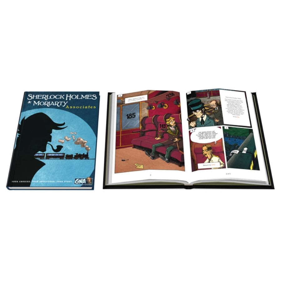 Graphic Novel Adventures: Sherlock Holmes and Moriarity - Associates | Odin's Place