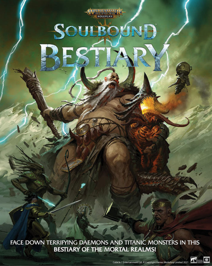 Soulbound RPG Warhammer Age of Sigmar: Bestiary | Odin's Place
