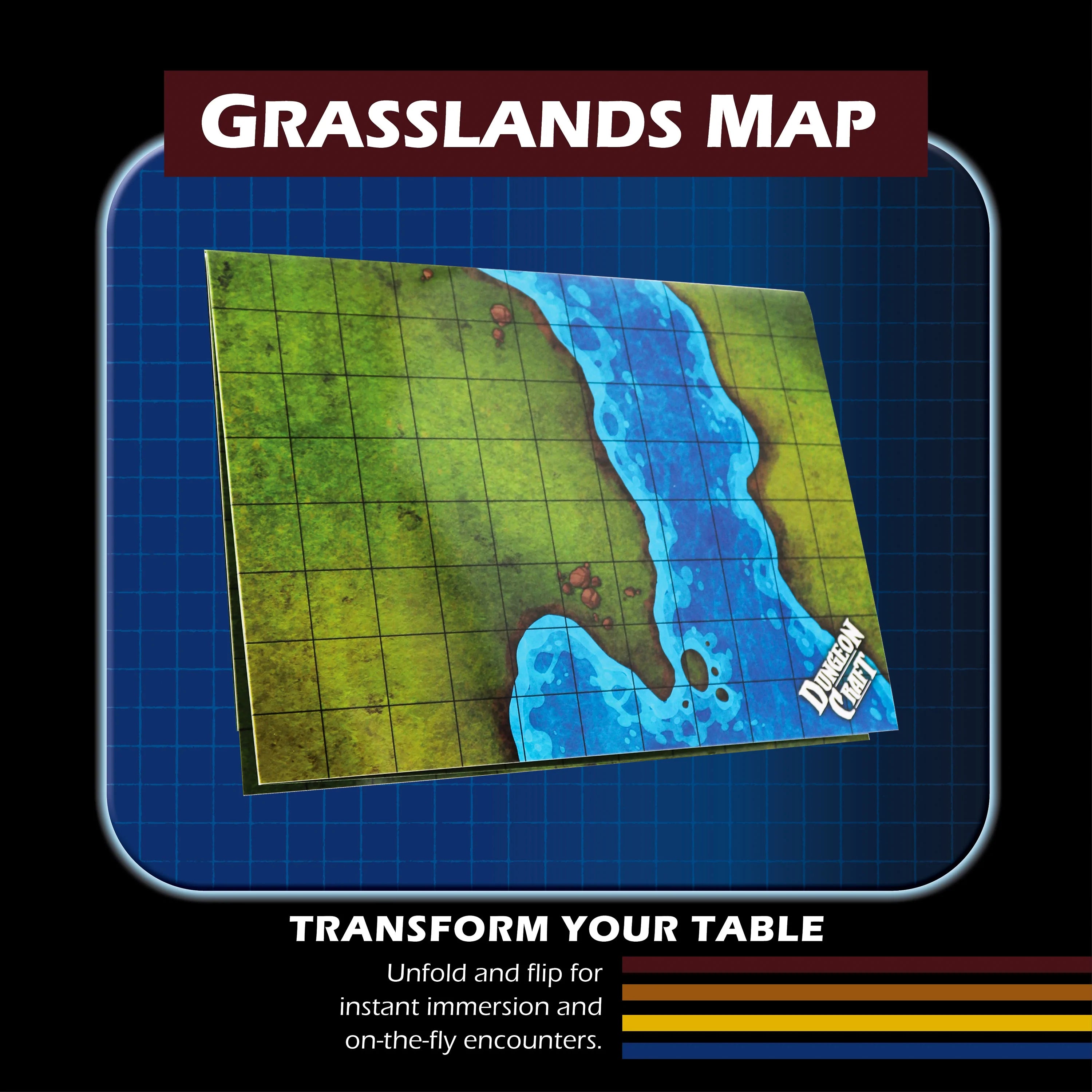 1985 Games Battlemaps Grasslands | Odin's Place