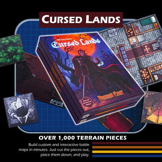 1985 Games Dungeon Craft Cursed Lands | Odin's Place