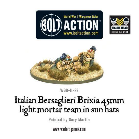 Bolt Action: Italian Army Brixia Light Mortar Team | Odin's Place