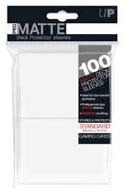 Ultra Pro Pro Matte Sleeves Clear Standard 100Ct | Odin's Place