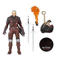 Witcher Gaming Wave 2 Geralt of Rivia Wolf Armor 7-Inch Action Figure | Odin's Place