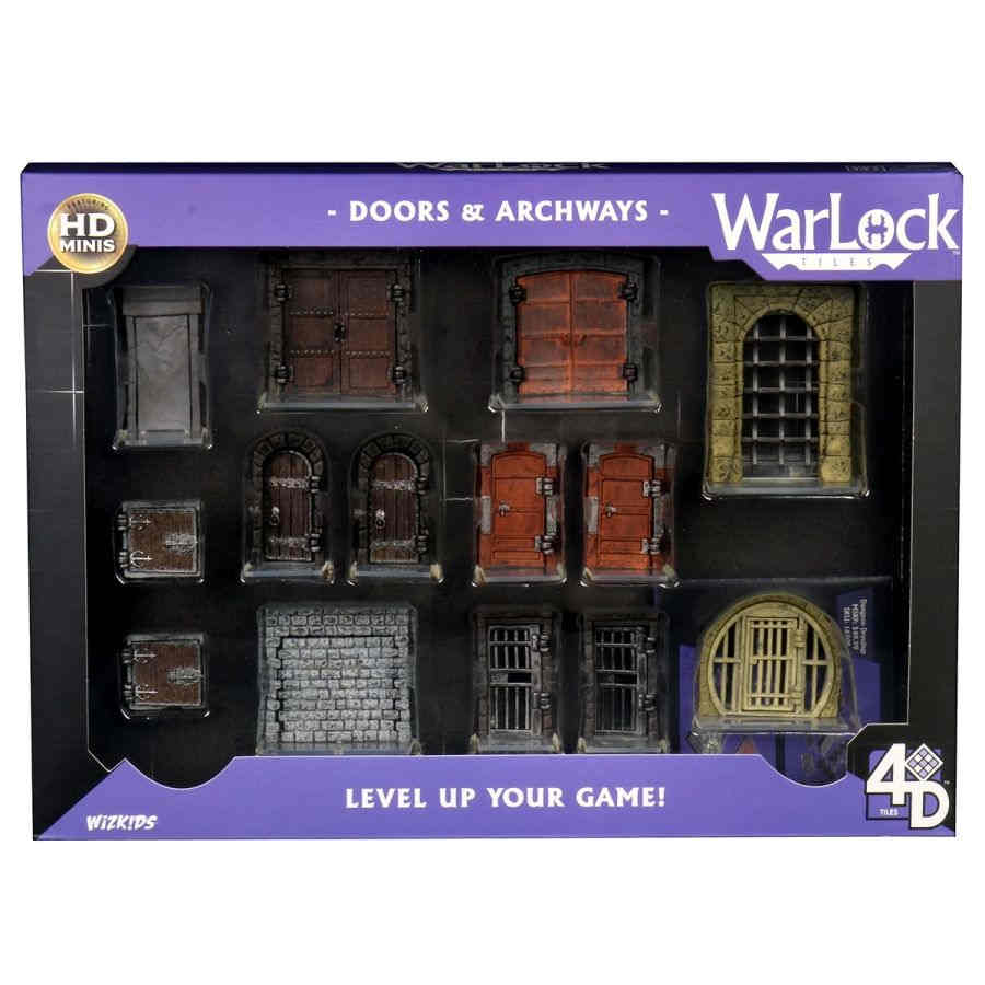 Wizkids Warlock Tiles: Doors and Archways | Odin's Place
