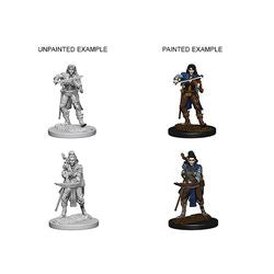 Wizkids Pathfinder: DEEP CUTS UNPAINTED MINIATURES -W4-FEMALE ELF BARD | Odin's Place