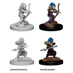Wizkids Pathfinder: DEEP CUTS UNPAINTED MINIATURES -W6-FEMALE GNOME ROGUE | Odin's Place