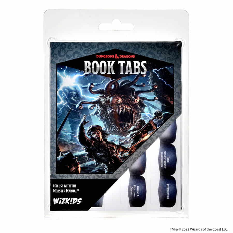 Dungeons & Dragons: Book Tabs: Monster Manual | Odin's Place